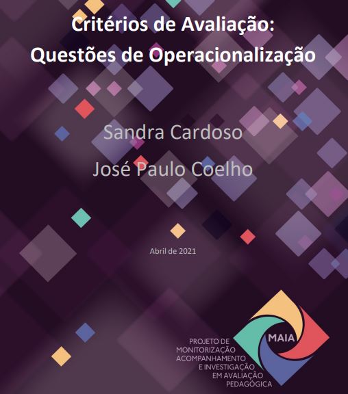 Critérios de avaliação: Questões de operacionalização