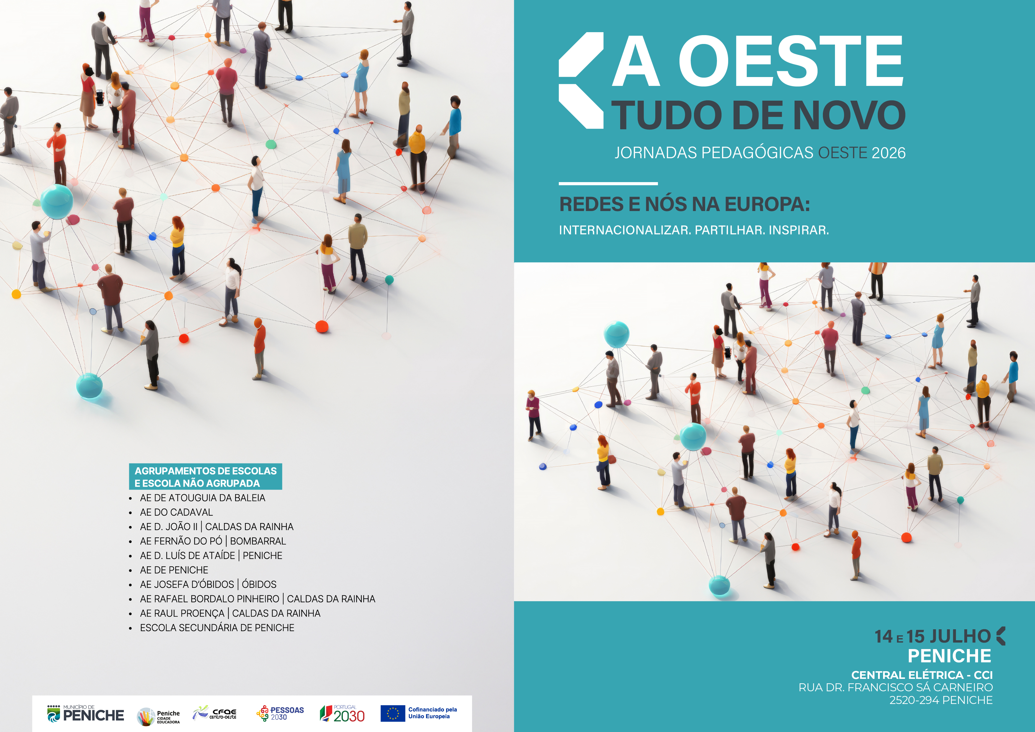 A Oeste Tudo de Novo - Jornadas Pedagógicas Oeste 2026