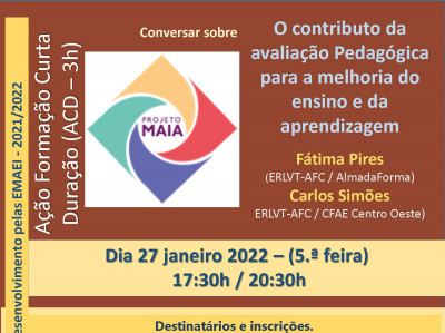 02NF2022 - A Avaliação Pedagógica para a melhoria do Ensino e da Aprendizagem