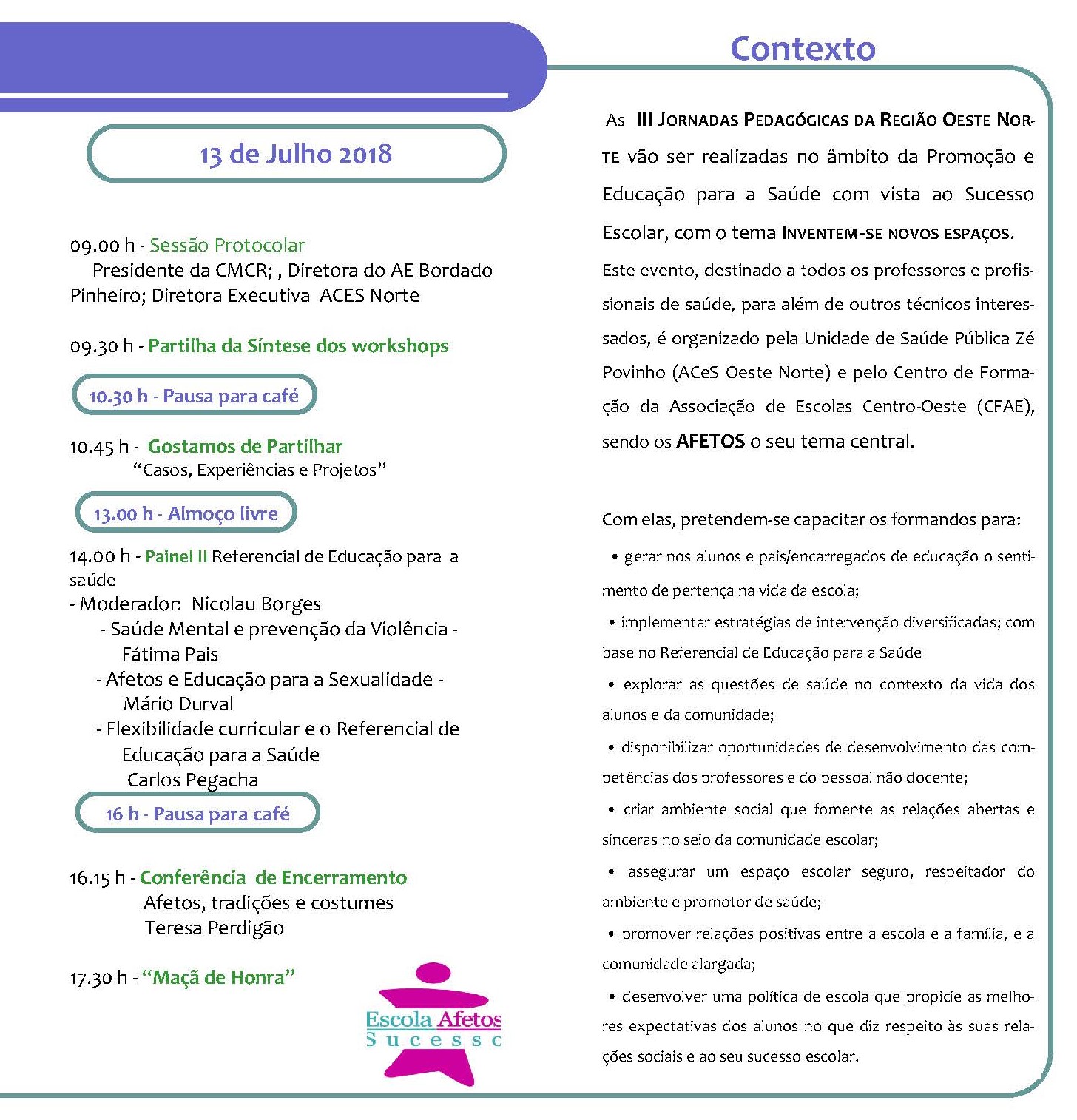 Programa curta 2018 Página 2