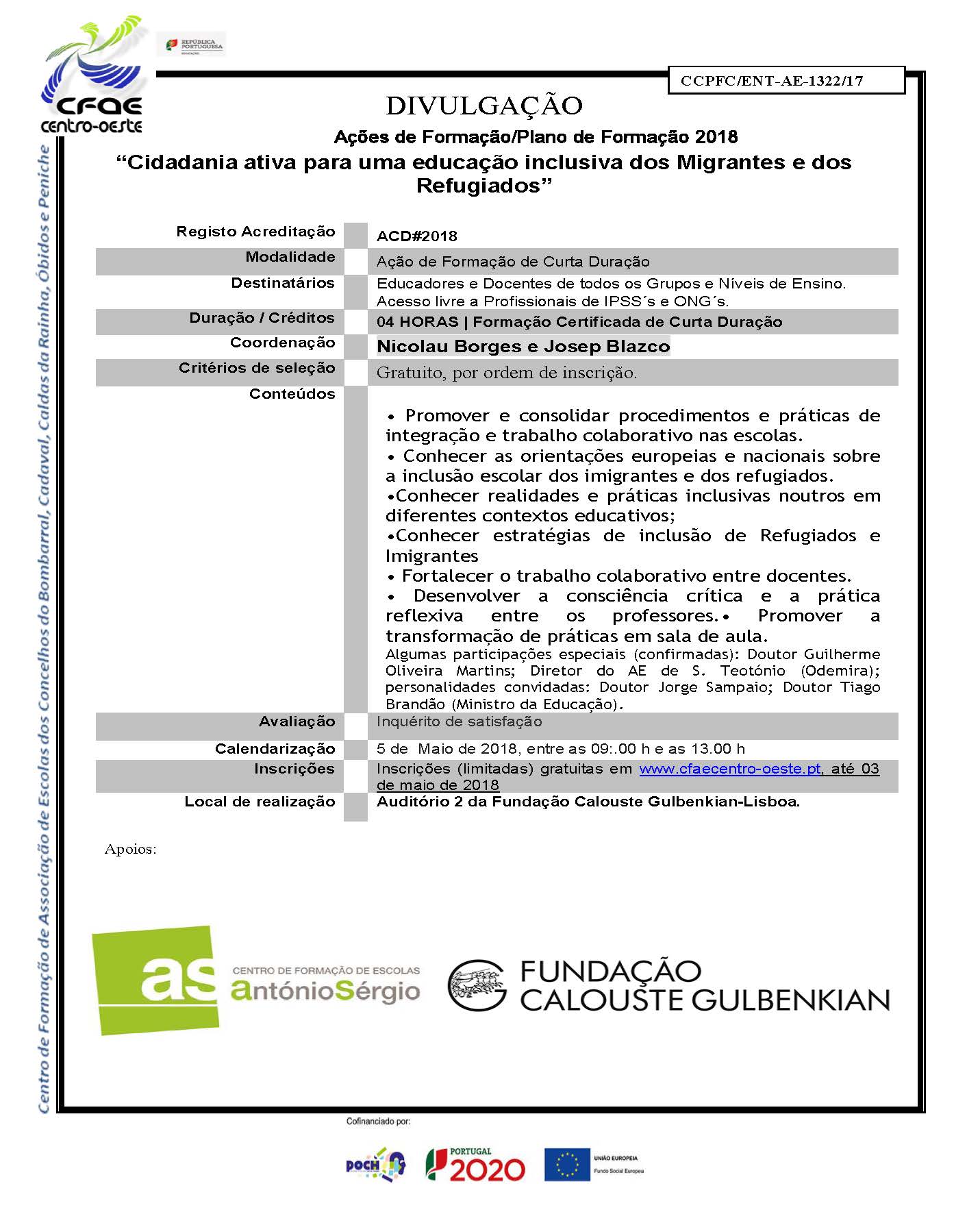 ACDrefugiadosimigrantesgulbenkian